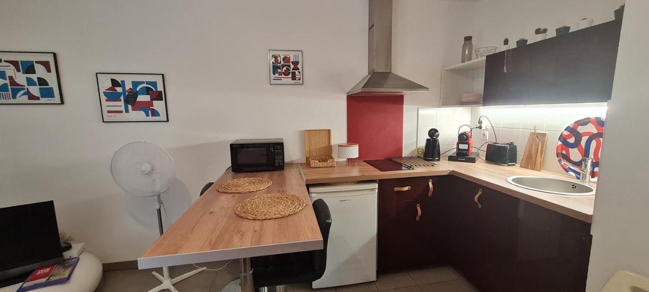 Appartement Beau studio tout confort au calme avec parking . à Villeurbanne Extérieur photo